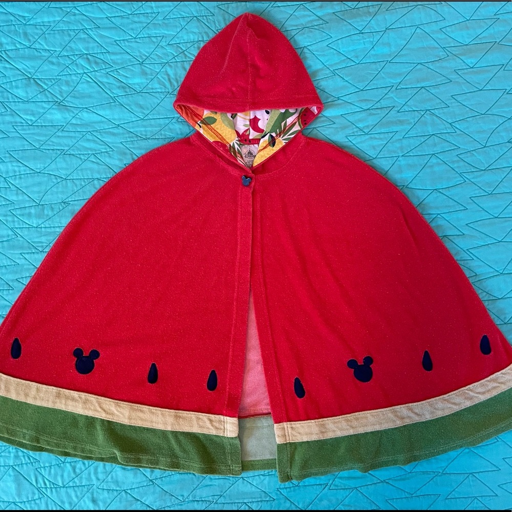 Disney’s Watermelon Mickey Mouse Hooded Towel